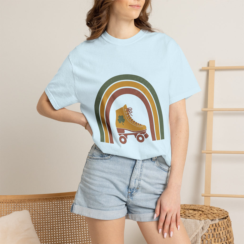 Roller Skate Shirt St Patrick's Day Rollerblading Gift product image 9