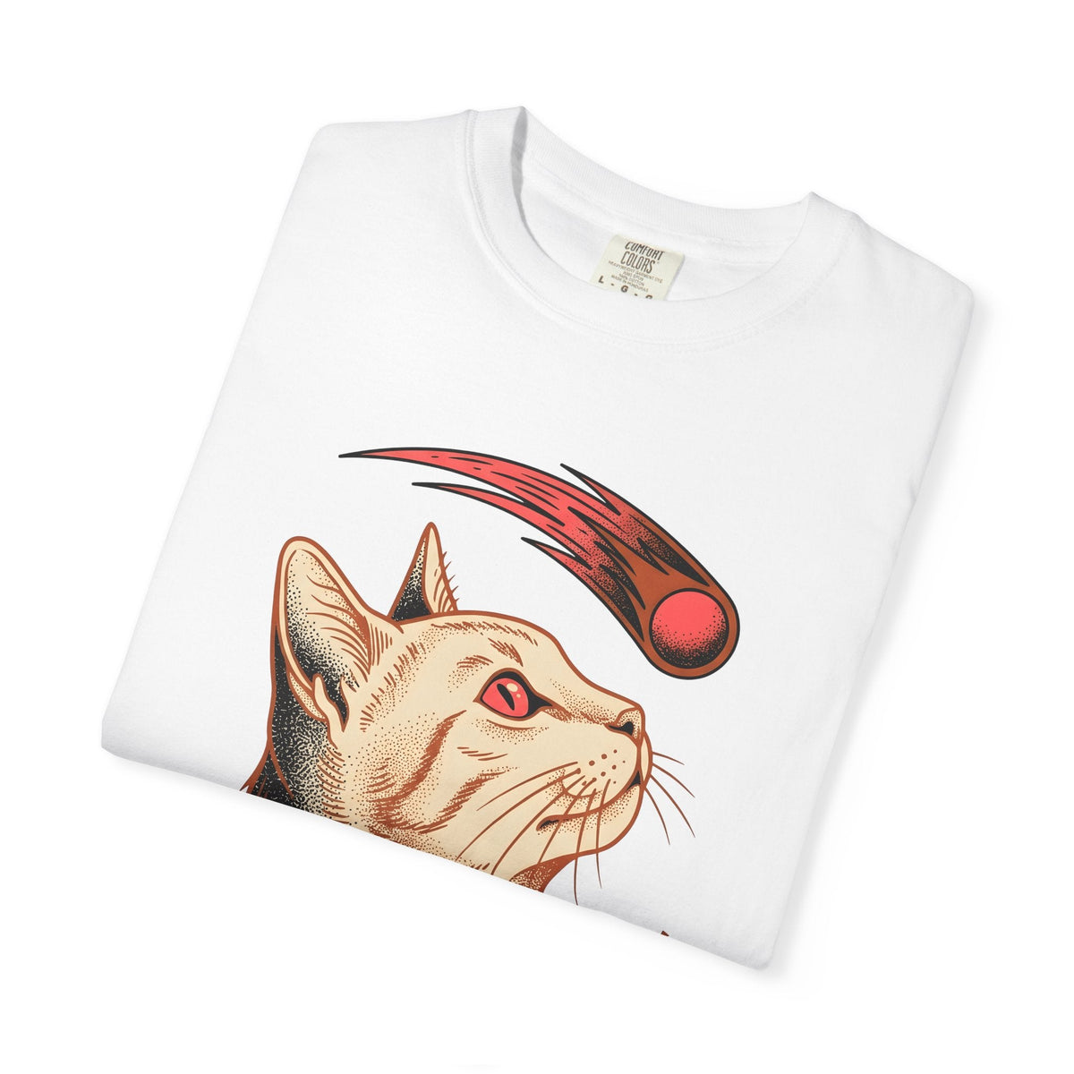 Cat Head Shirt Space Unisex Gift Vintage Tee Kitten T-Shirt product image 5