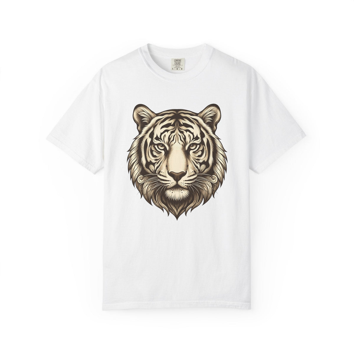 Tiger Face Shirt Animals Wildlife Gift Women Tattoo Tee product image 1
