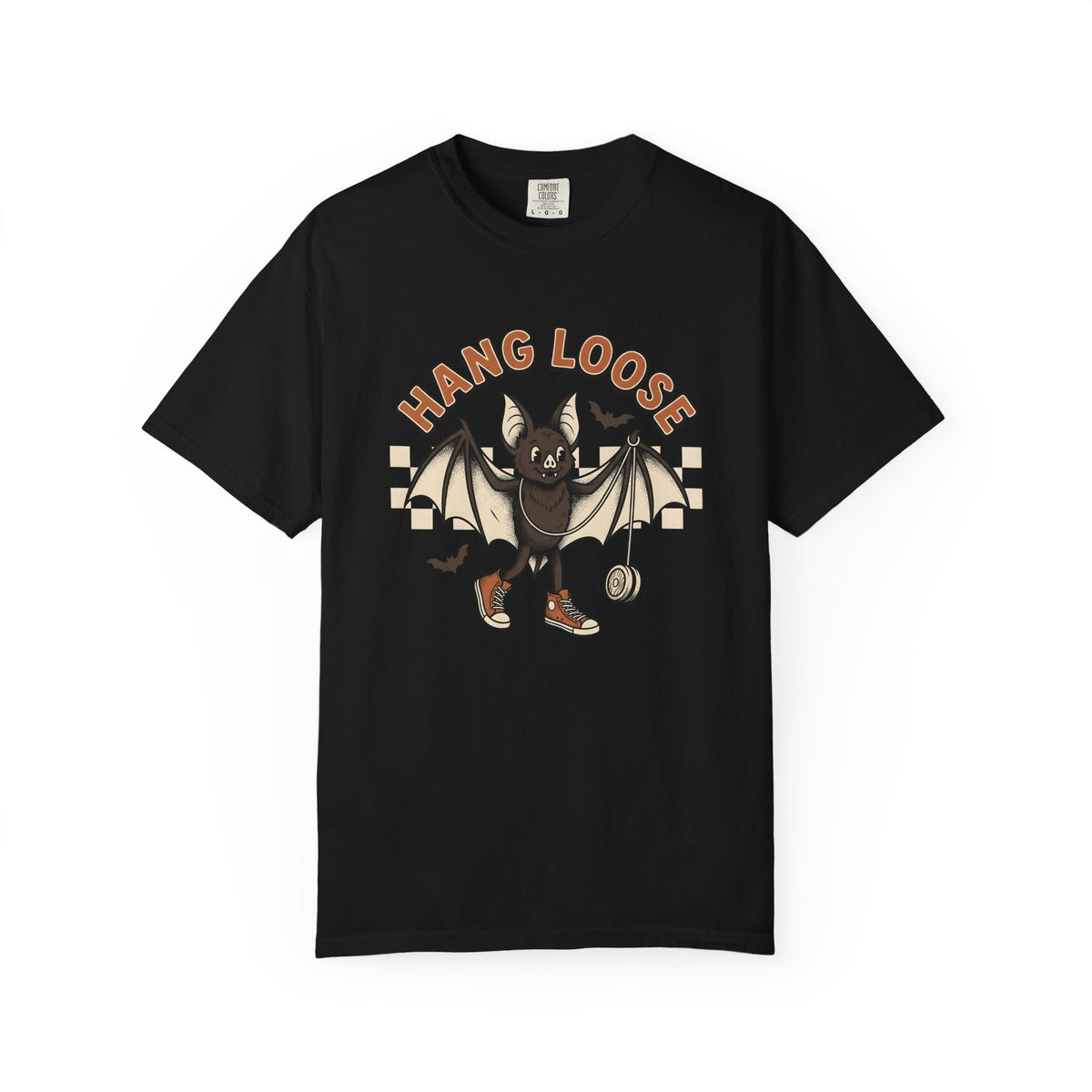Flying Mammal Sneaker Shirt Halloween Creatures Unisex Gift Sketch Tee Bat Shoe