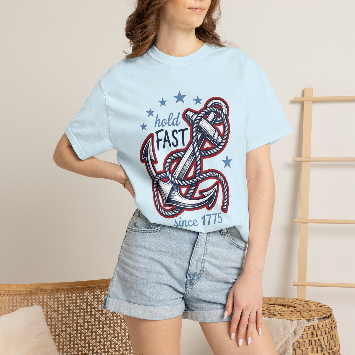 Anchor Rope Shirt America 4Th Of July Nautical Gift Women product image 9