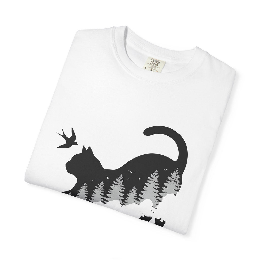 Feline Shape Shirt Cat Pets Unisex Gift Modern Tee T-Shirt product image 5