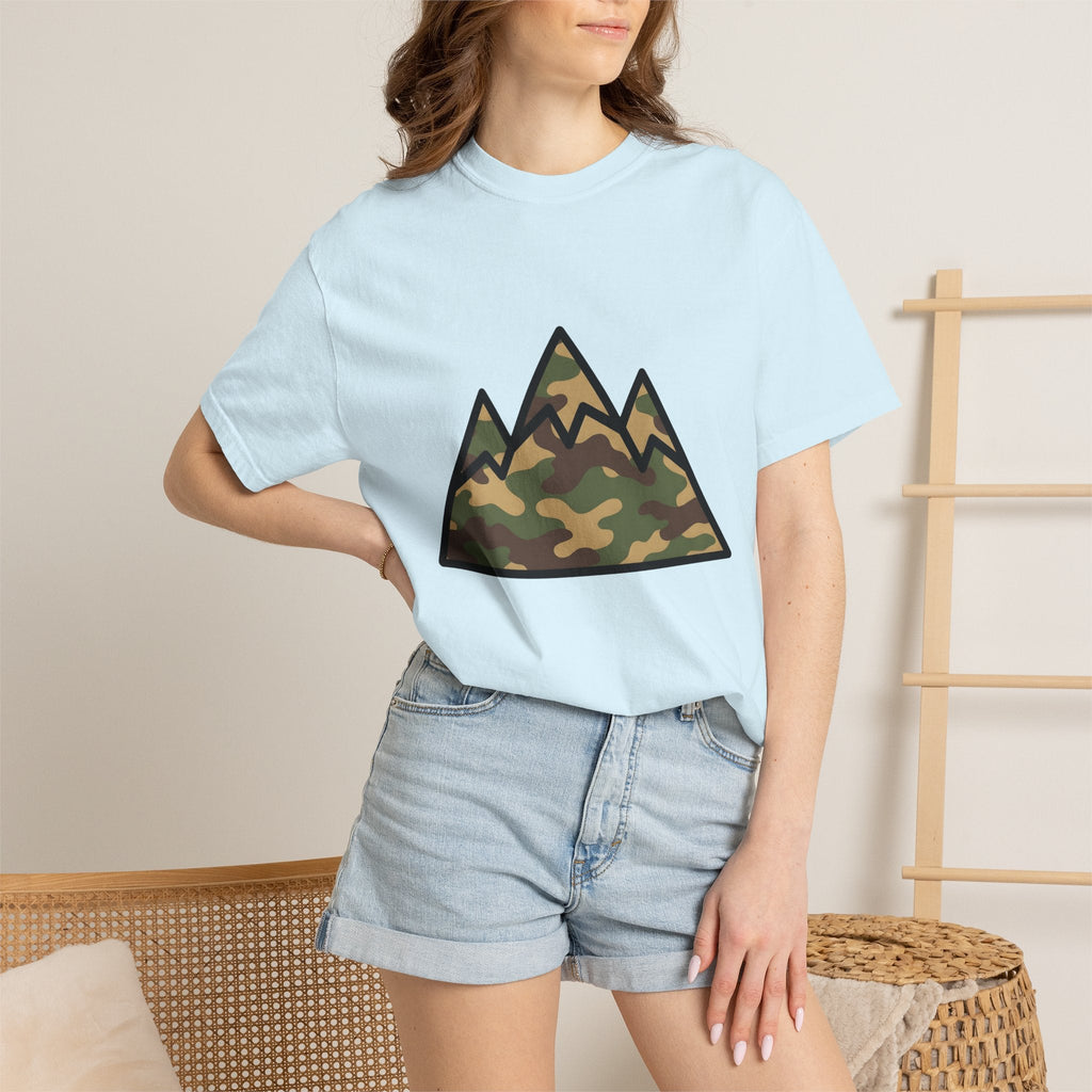 Camouflage Mountain Shirt Moms Outdoors Gift for Women product image 9
