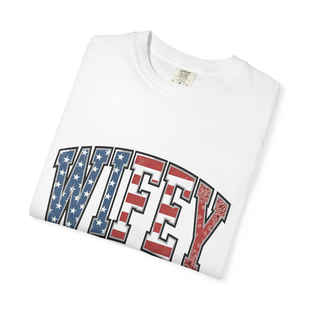 American Flag Lettering Shirt America/4th Of July Spouse product image 5