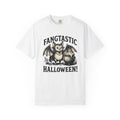 Bat Cauldron Shirt Halloween Gothic Unisex Gift Vintage Tee product image 1