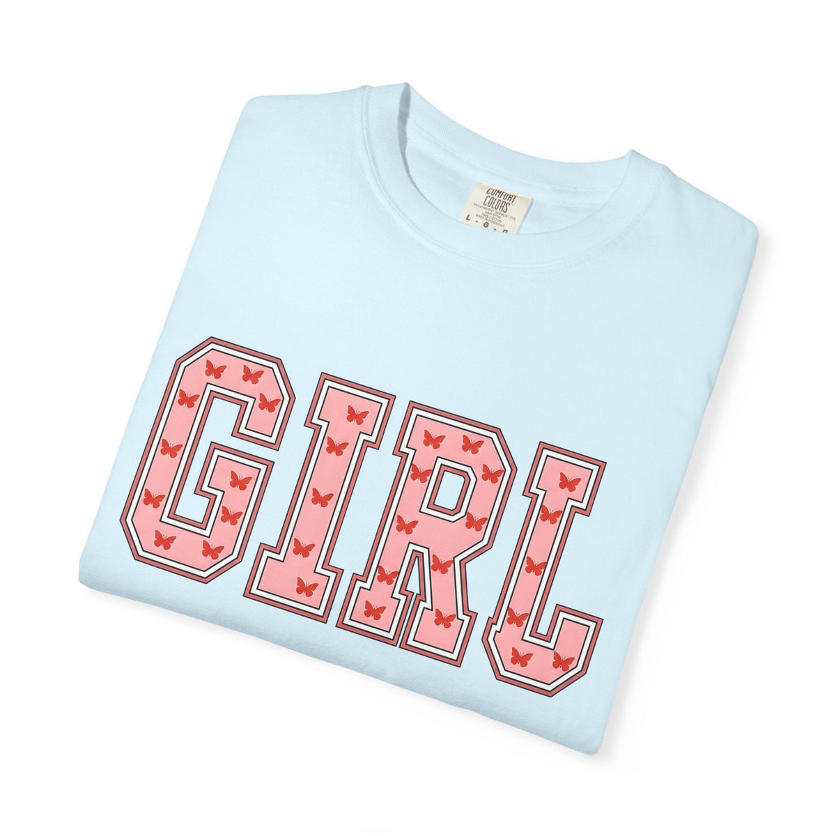 Butterfly Letterman Text Shirt St Valentine's Day product image 8