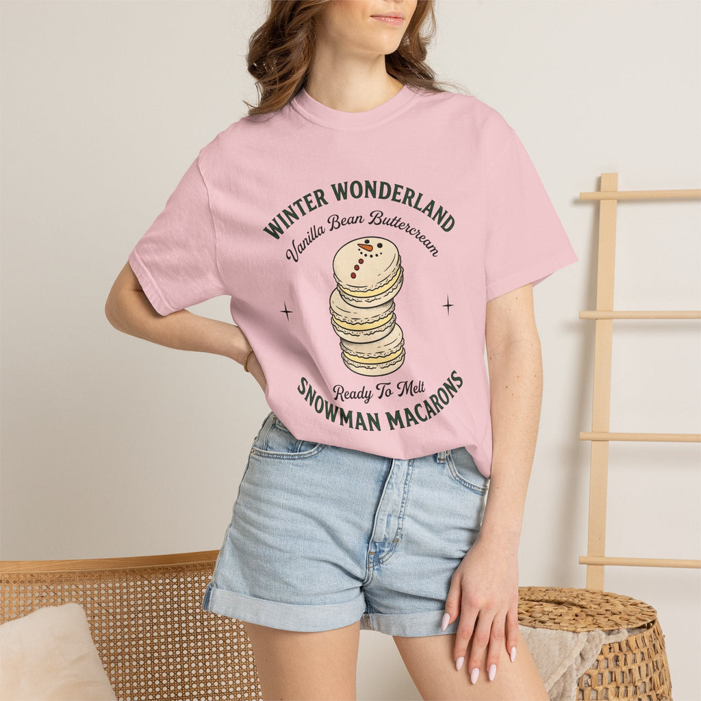 Snowman Treats Shirt Christmas Pastries Unisex Gift Line product image 12