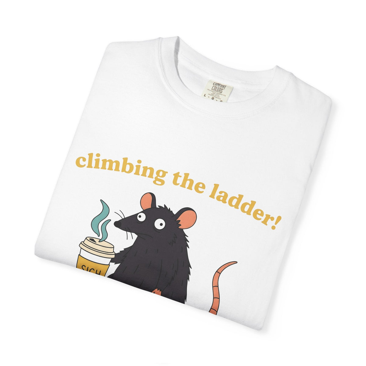 Rodent Coffee Cup Shirt Coffee Wildlife Unisex Gift Animated Tee Mouse Coffee