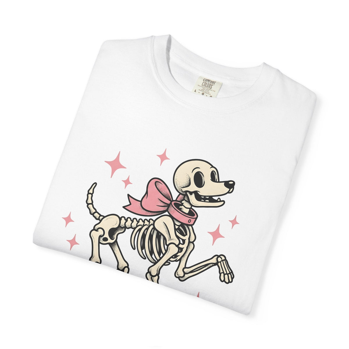 Dog Skeleton Shirt Halloween Unisex Gift Cartoon Tee product image 6