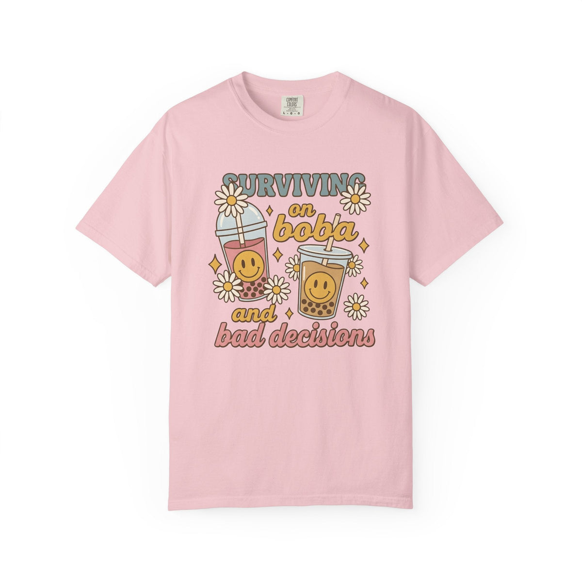 Bubble Tea Shirt Boba Jokes Unisex Gift Cute Tee Drink product image 3