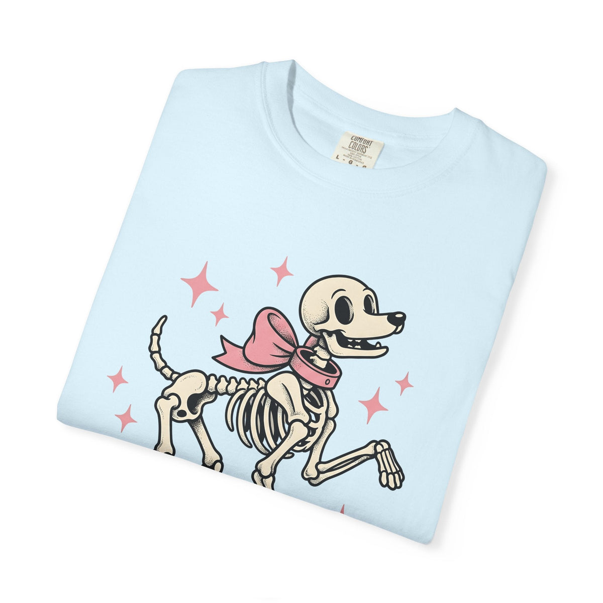 Dog Skeleton Shirt Halloween Unisex Gift Cartoon Tee product image 9
