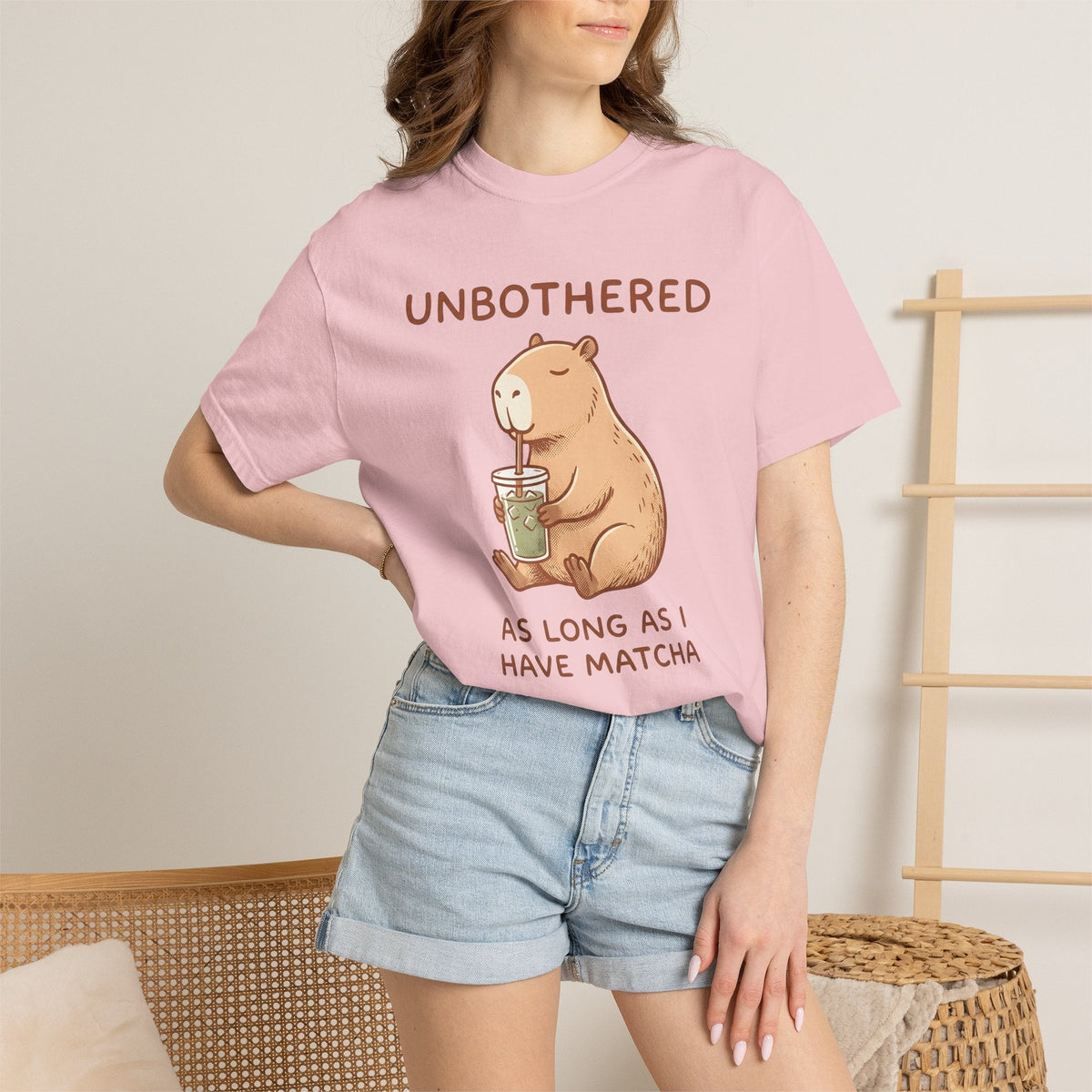 Capybara Drink Shirt Coffee Animal Unisex Gift Cute Tee product image 12