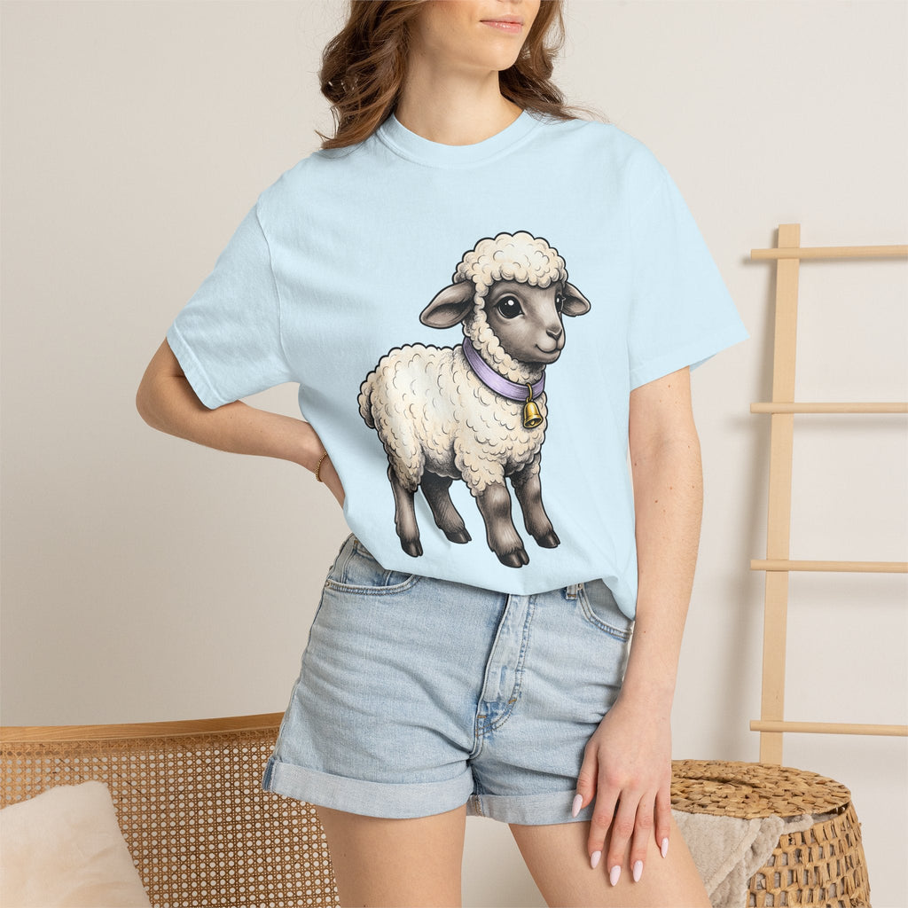 Newborn Lamb Shirt Cute Wildlife Gift Women Cartoon Tee product image 9