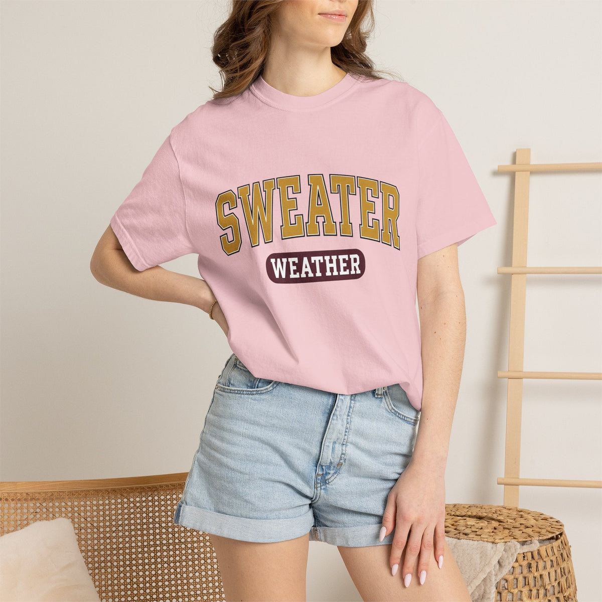 College Text Old School T-Shirt – Fall Pumpkin Vintage product image 13