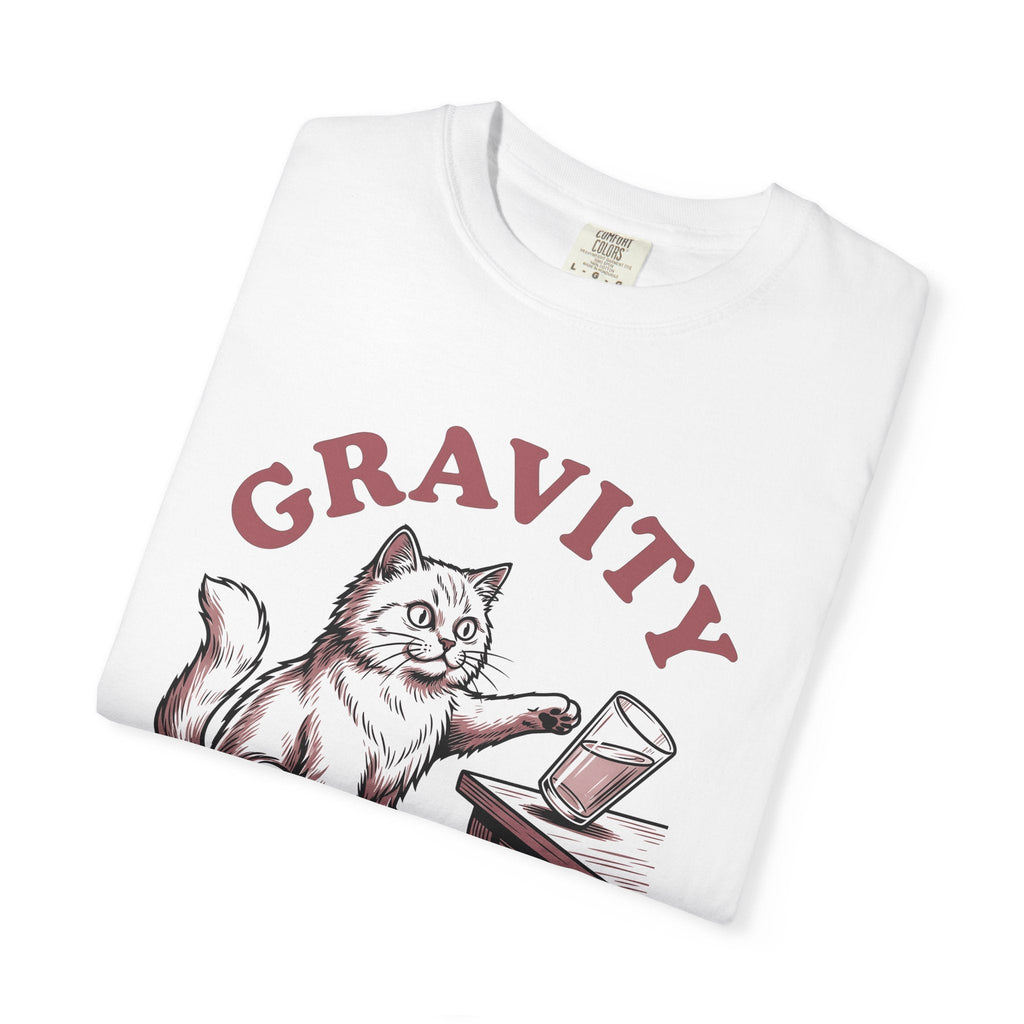 Cat Glass Shirt Humor Unisex Gift Vintage Tee Glassware product image 5