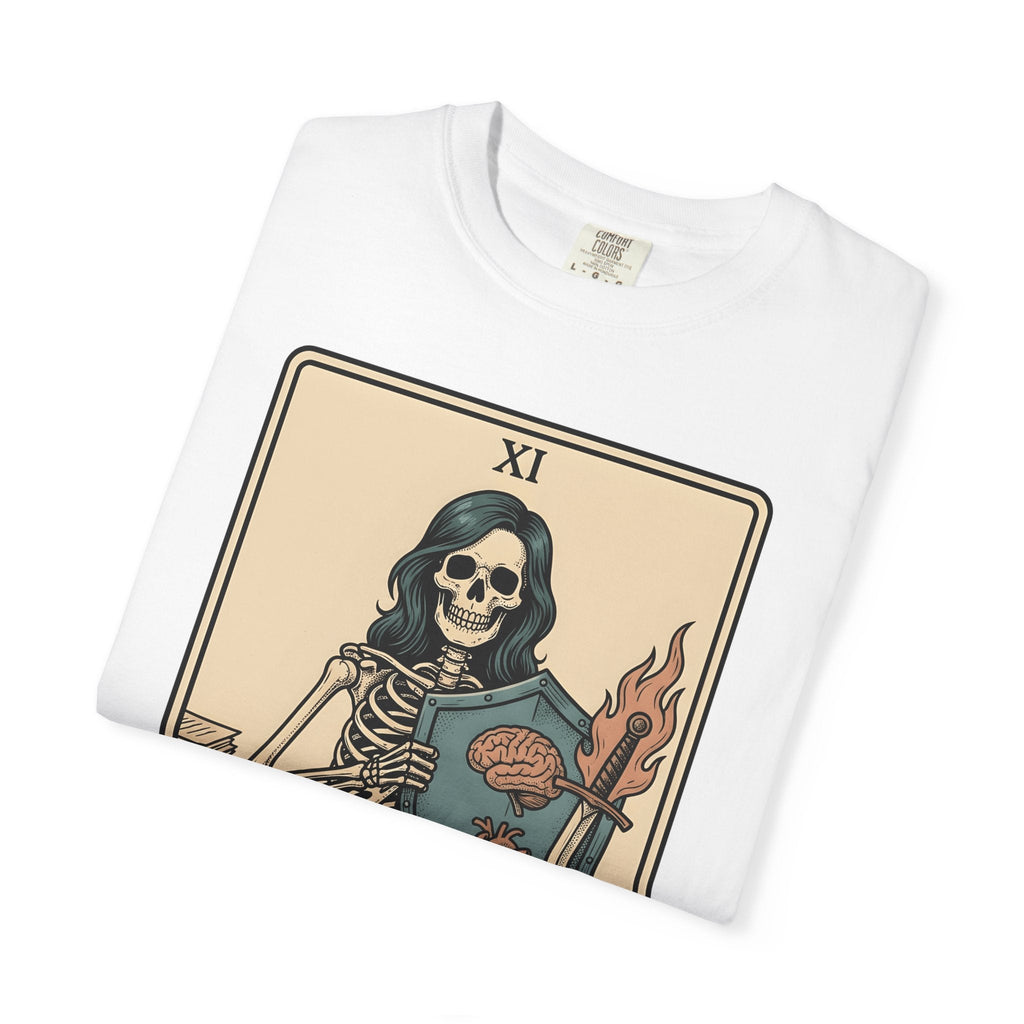 Skull Tarot Card Shirt Nurses Motivation Unisex Gift Ink product image 6