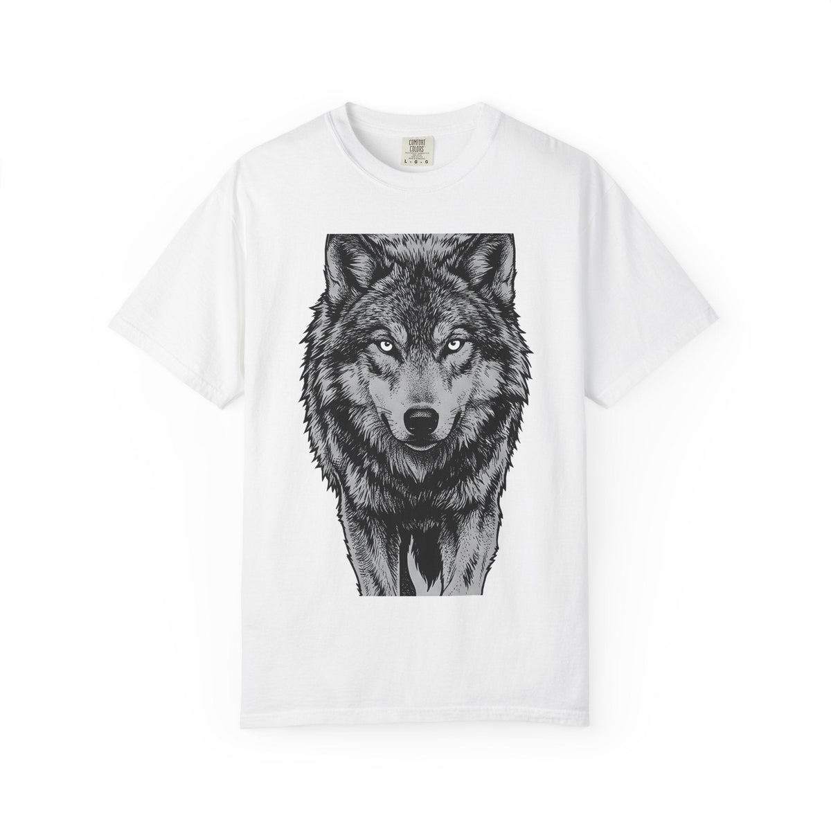 Wolf Drawing Shirt Animals Outdoors Unisex Gift Detailed product image 1