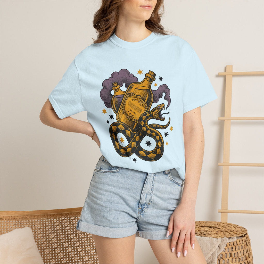 Snake Elixir Jar Shirt Boho Chic Occult Gift Women Body Art product image 9