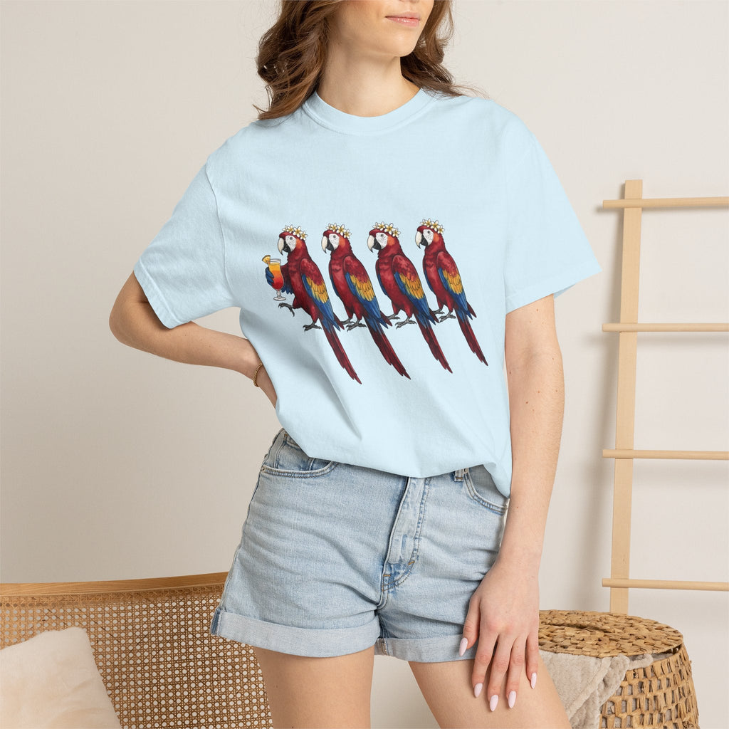 Exotic Bird Shirt Animals Rainforest Unisex Gift Retro Tee product image 9