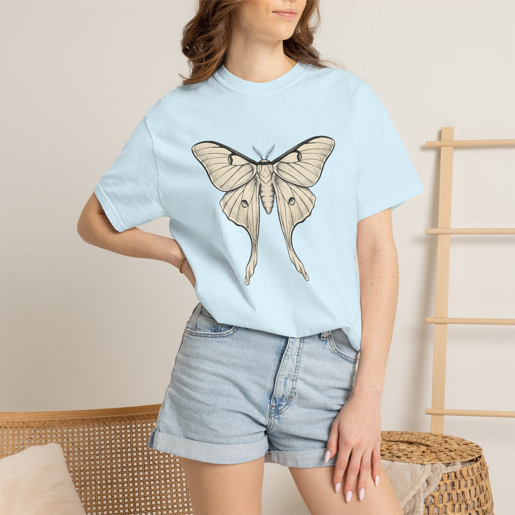 Luna Insect Shirt Moth Plants Unisex Gift Drawing Tee product image 9