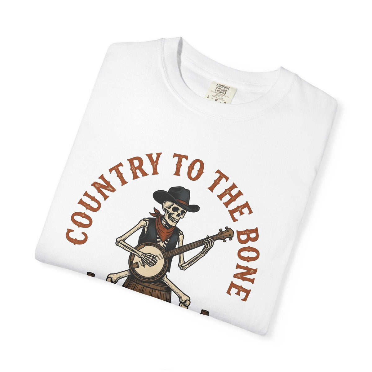 Bone Cowboy Shirt Halloween Rustic Unisex Gift Antique Tee product image 6