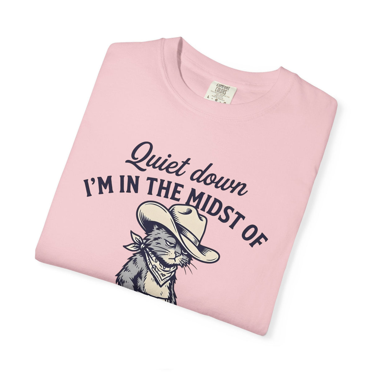 Cat Cowboy Shirt Country Unisex Gift Animated Tee Kitty product image 11