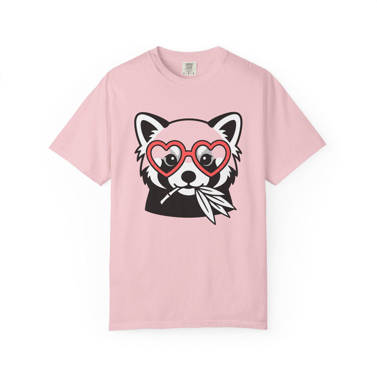 Red Panda Shirt Valentine Animal Gift Women Cartoon Tee product image 3