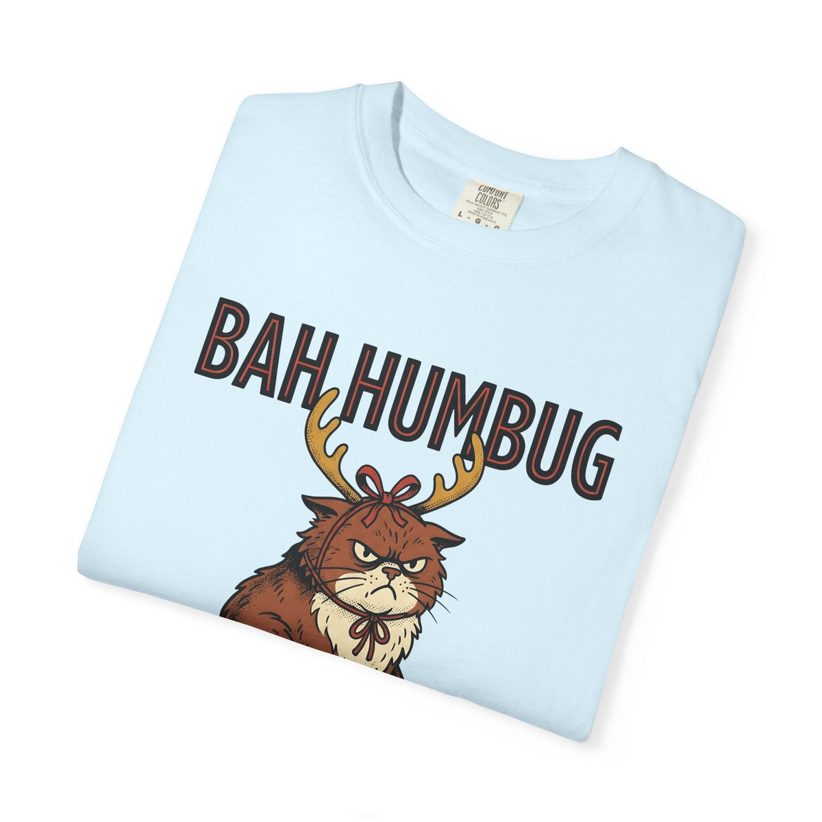 Grumpy Kitty Shirt Christmas Jokes Unisex Gift Comic Tee product image 8