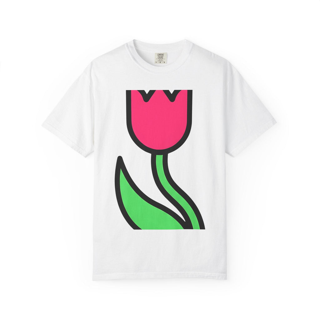 Tulip Bloom Shirt Easter Blossoms Unisex Gift Simple Tee product image 1