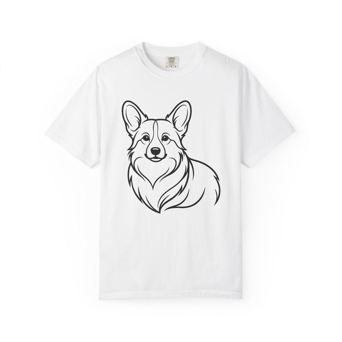 Corgi Dog Shirt Fauna Unisex Gift Cartoon Tee Puppy T-Shirt product image 1
