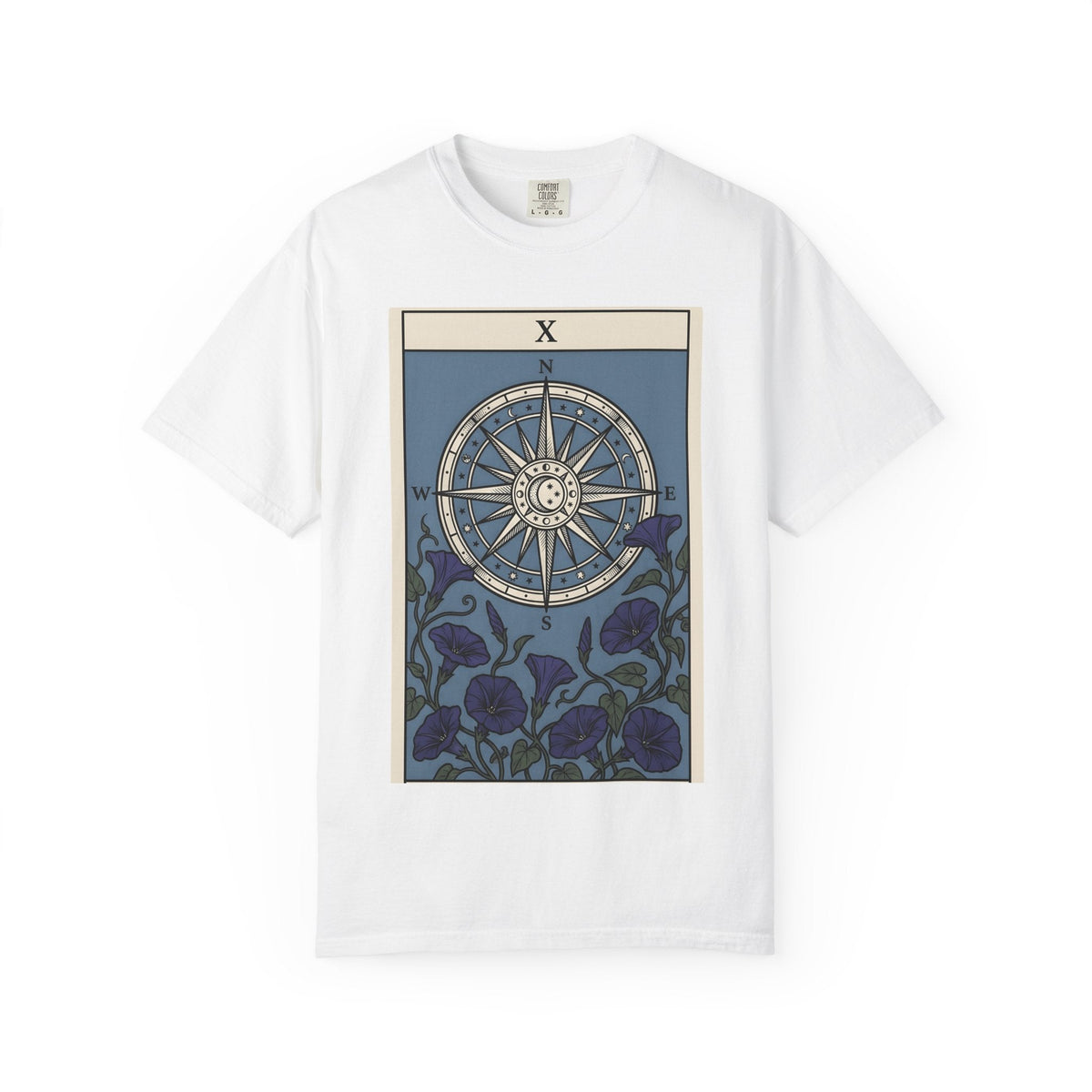 Navigation Wheel Shirt Boho Chic Holistic Gift Women Mystic product image 1