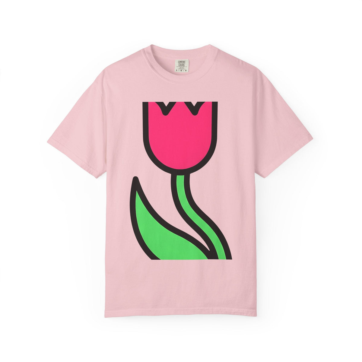 Tulip Bloom Shirt Easter Blossoms Unisex Gift Simple Tee product image 3