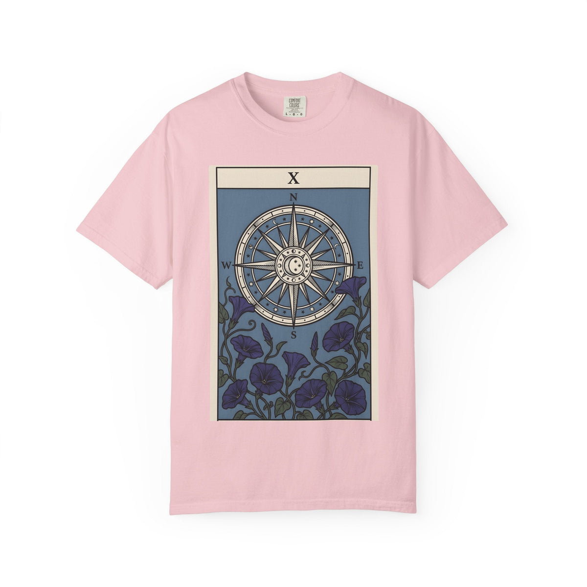 Navigation Wheel Shirt Boho Chic Holistic Gift Women Mystic product image 3