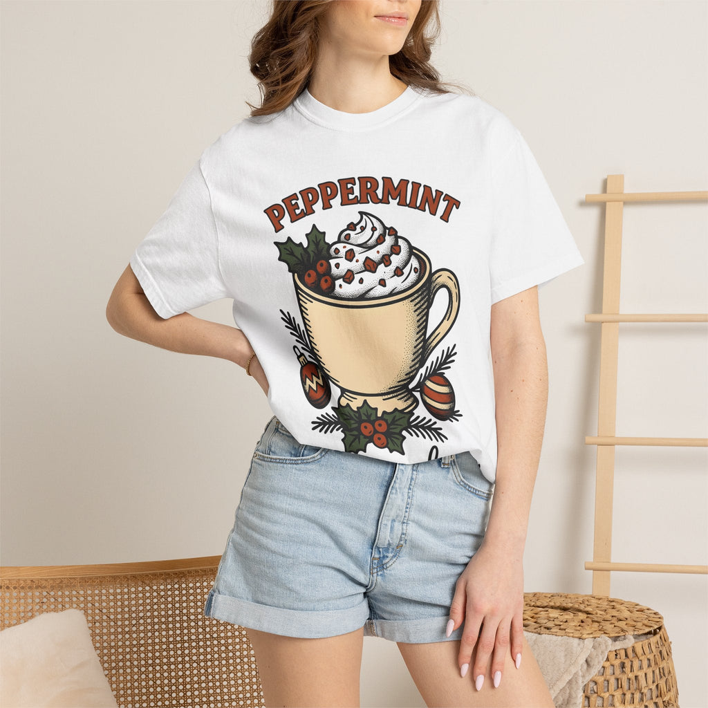 Coffee Cup Shirt Christmas Latte Unisex Gift Classic Tee Mug T-Shirt Xmas Fan