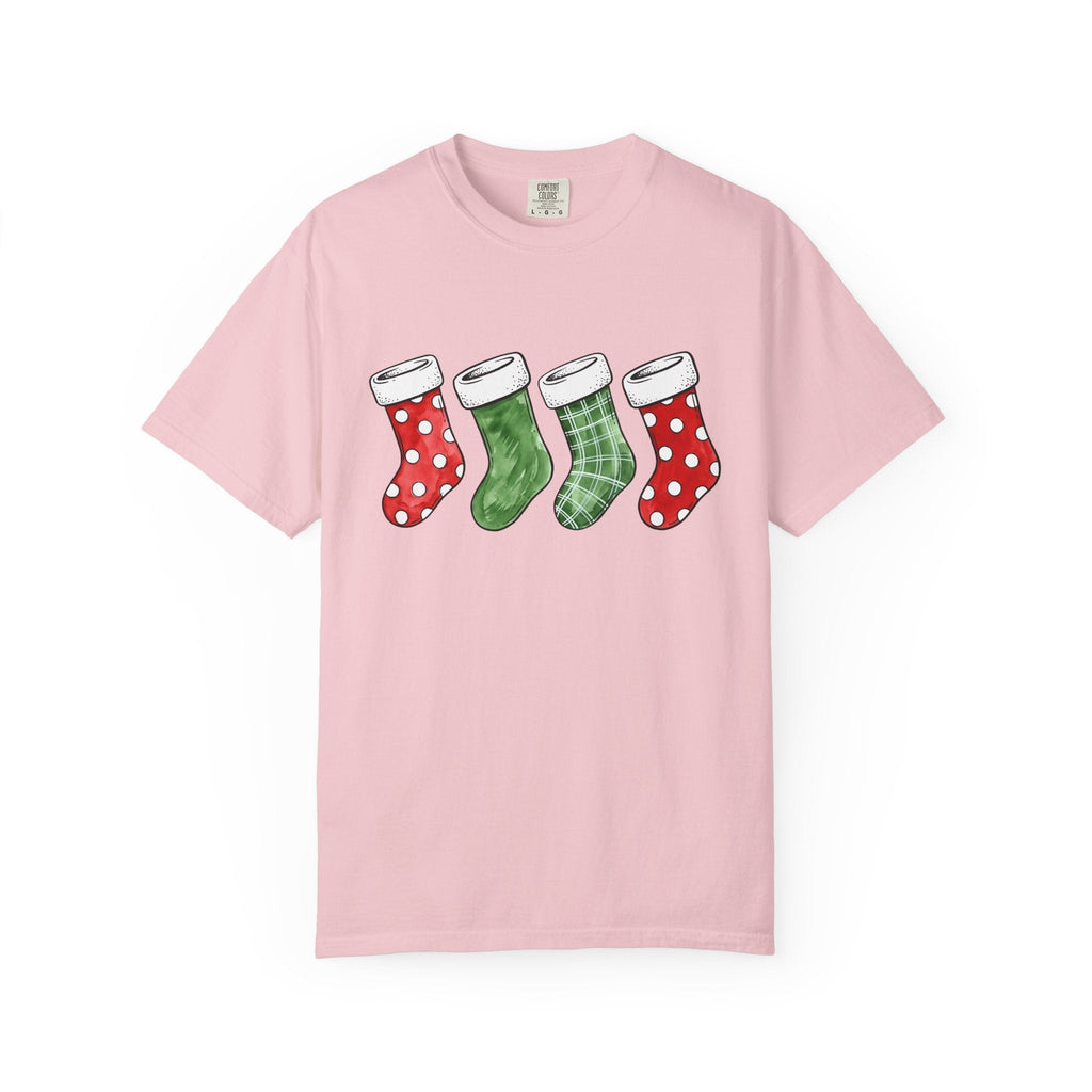 Christmas Stockings Shirt Holiday Unisex Gift Watercolor product image 3