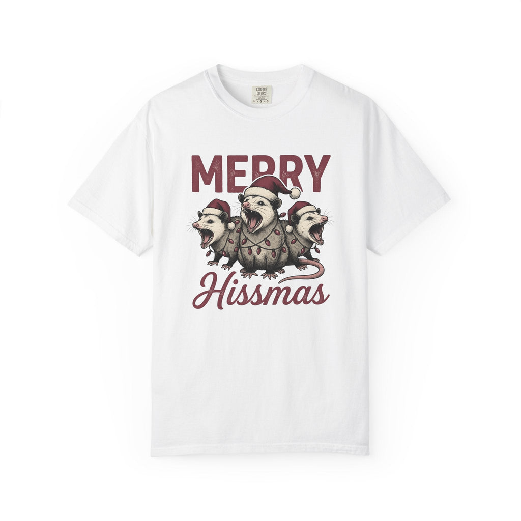 Possum Santa Hats Shirt Christmas Nature Unisex Gift Sketch product image 1