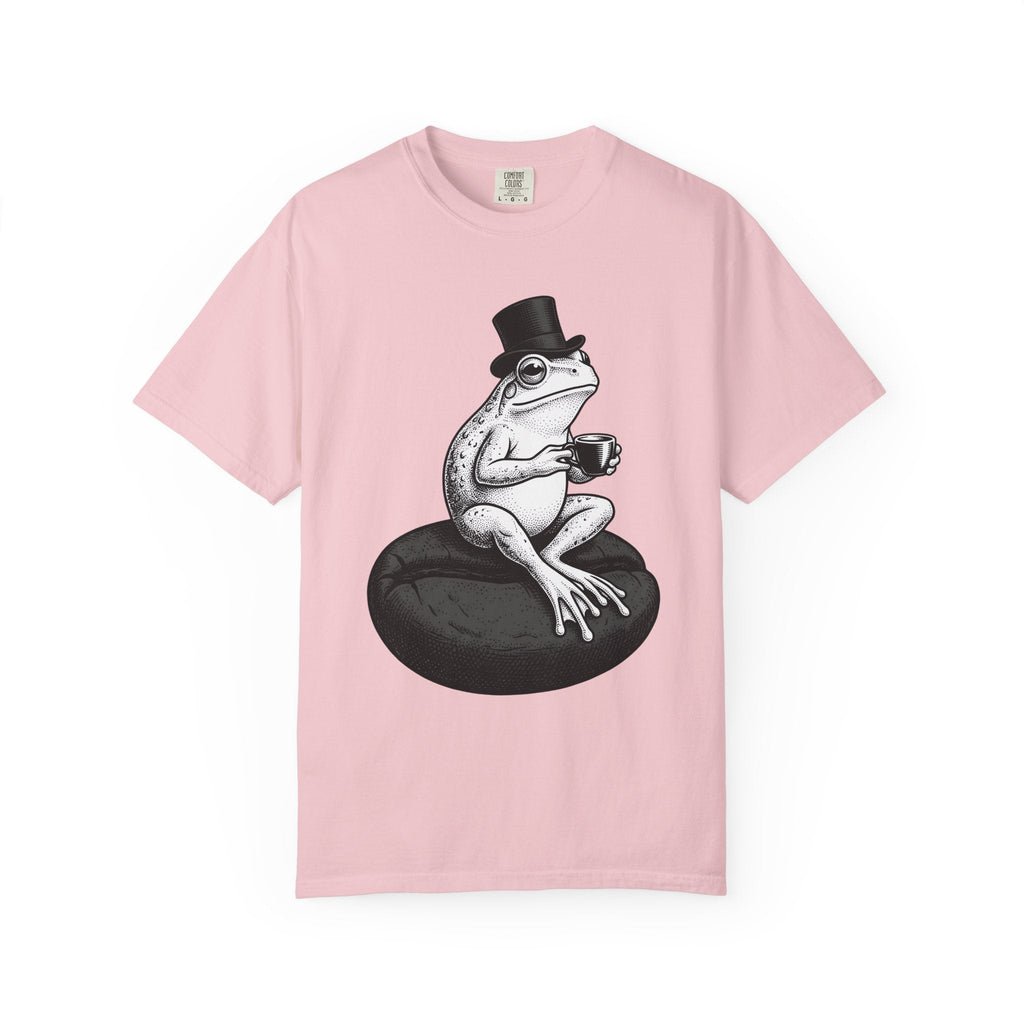 Frog Latte Cup Shirt Coffee Creature Unisex Gift Antique Tee Mug T-Shirt Coffee