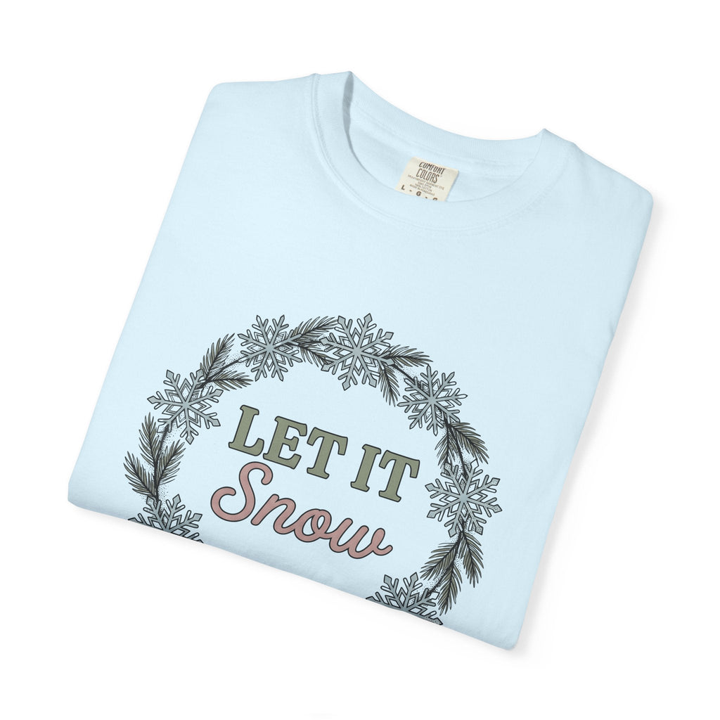Snowflake Ring Shirt Christmas Cold Unisex Gift Cartoon Tee Jewelry T-Shirt Xmas