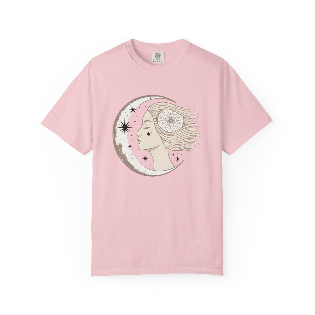 Moon Goddess Shirt Sports Celestial Gift for Women Boho Tee product image 3