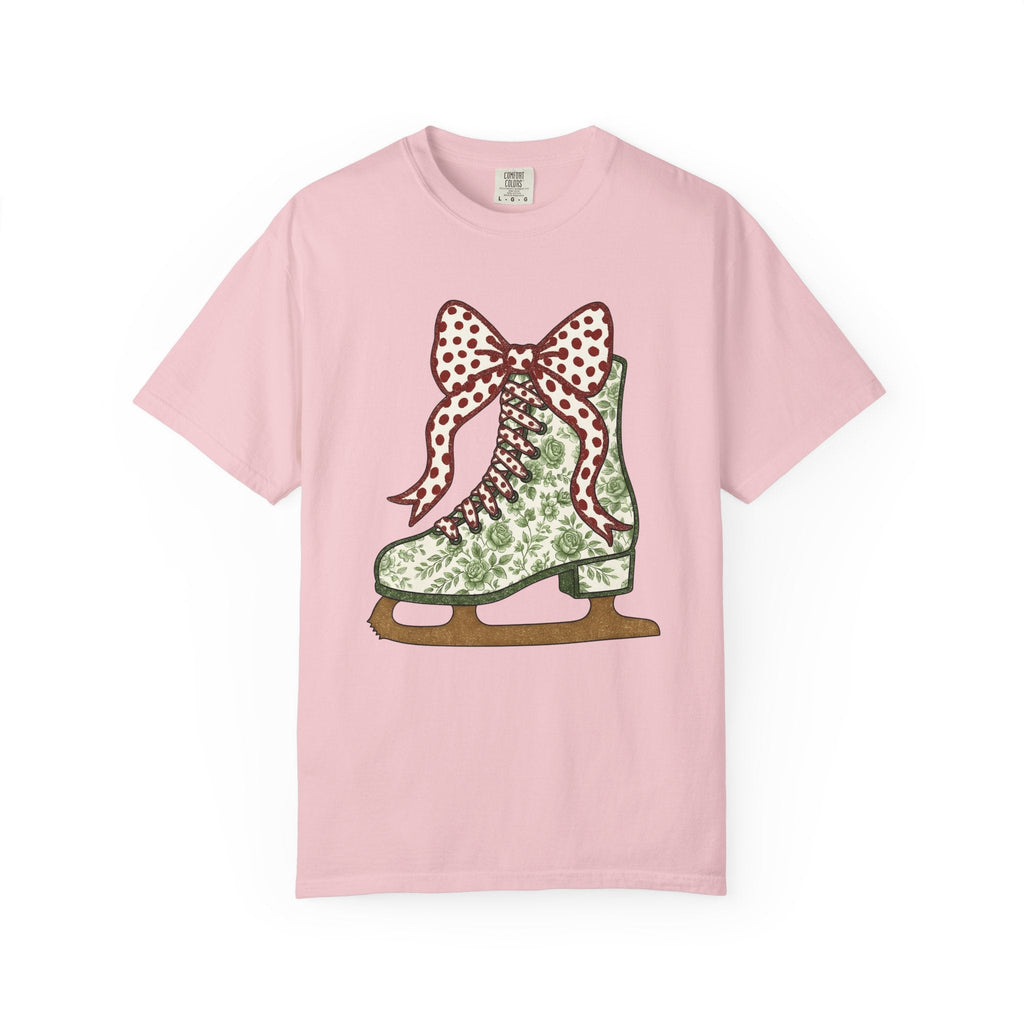 Ice Skating Shoe Shirt Christmas Frost Unisex Gift Nostalgic Tee Skate T-Shirt