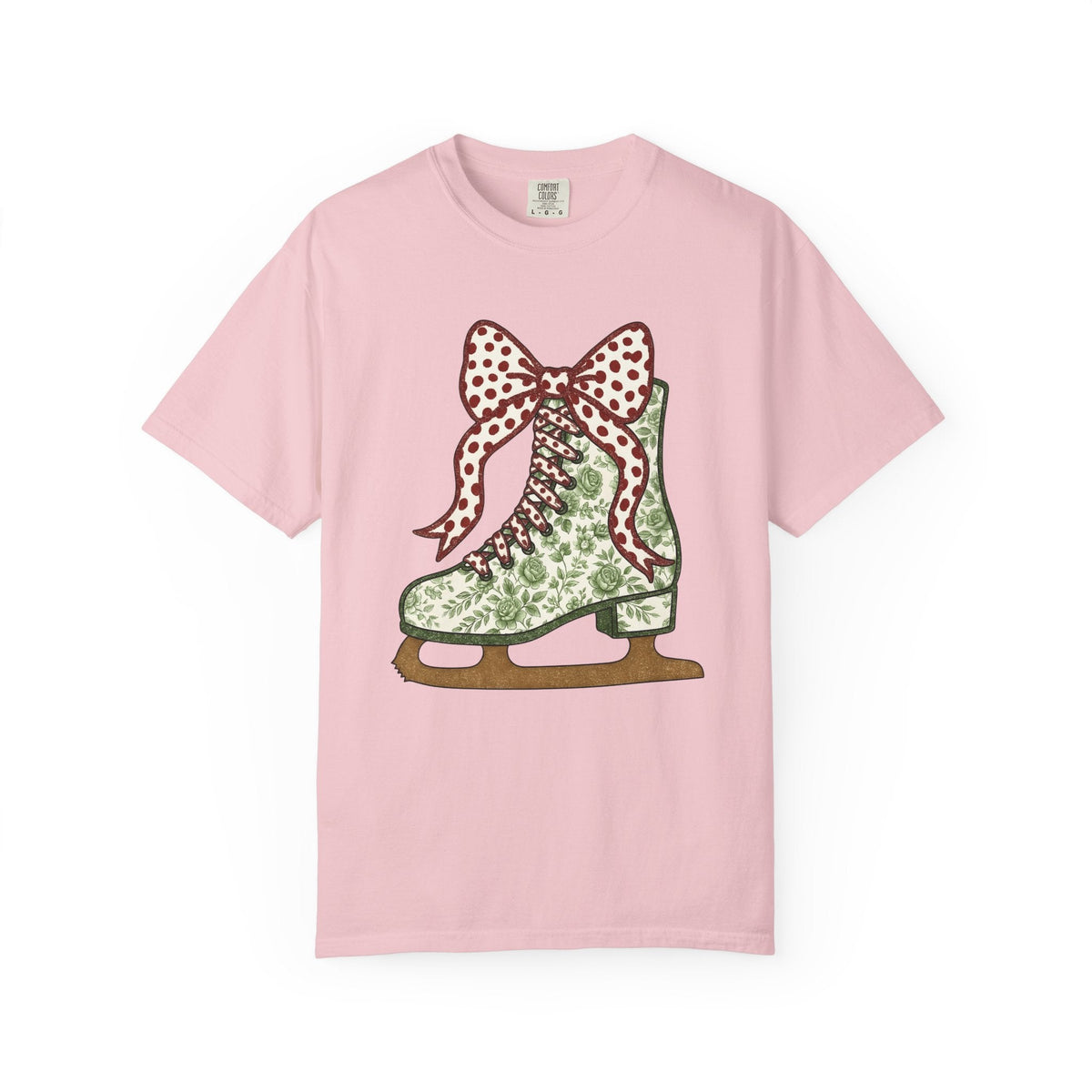Ice Skating Shoe Shirt Christmas Frost Unisex Gift Nostalgic Tee Skate T-Shirt