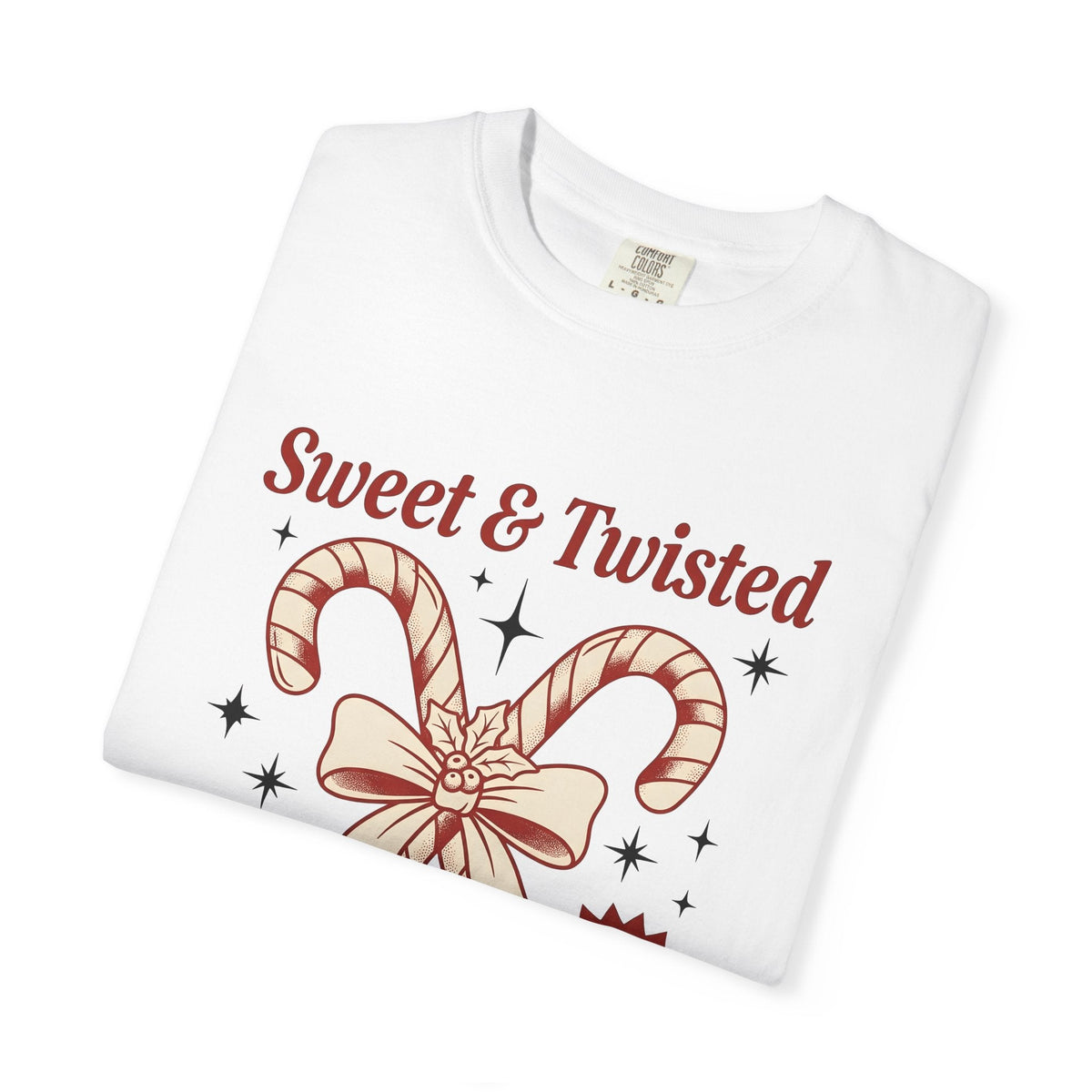 Candy Cane Shirt Christmas Holiday Unisex Gift Vintage Tee product image 5
