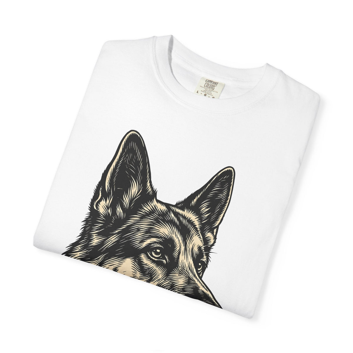 German Shepherd Shirt Dog Companion Unisex Gift Outline Tee product image 5