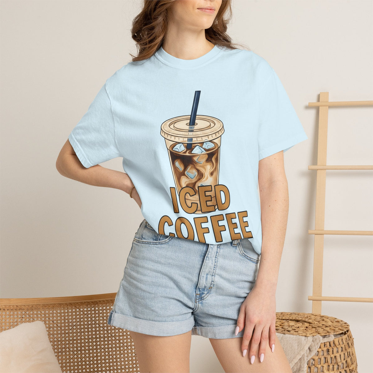 Cold Coffee Cup Shirt Coffee Gourmet Unisex Gift Comic Tee Coffee Mug T-Shirt