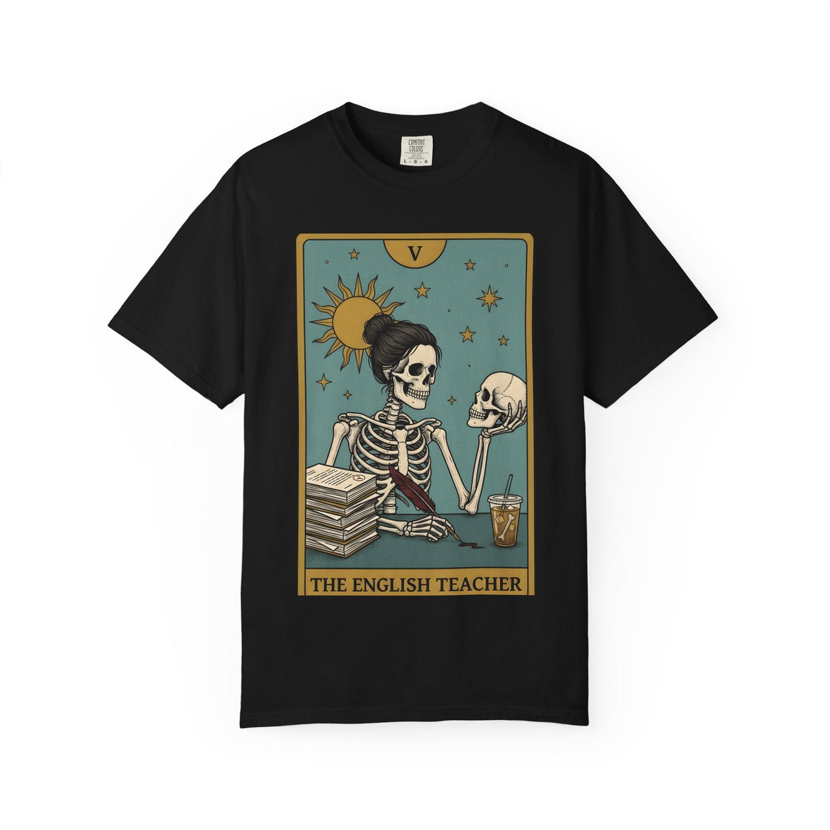 Skeleton Educator Shirt Teachers Spooky Gift Women product image 4
