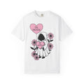 Skull Grim Shirt Halloween Macabre Unisex Gift Line Art Tee product image 1