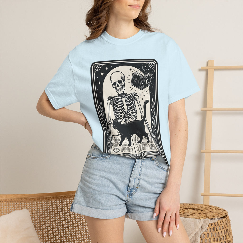Black Cat Bones Shirt Occult Gift Women Divination Card Tee product image 10