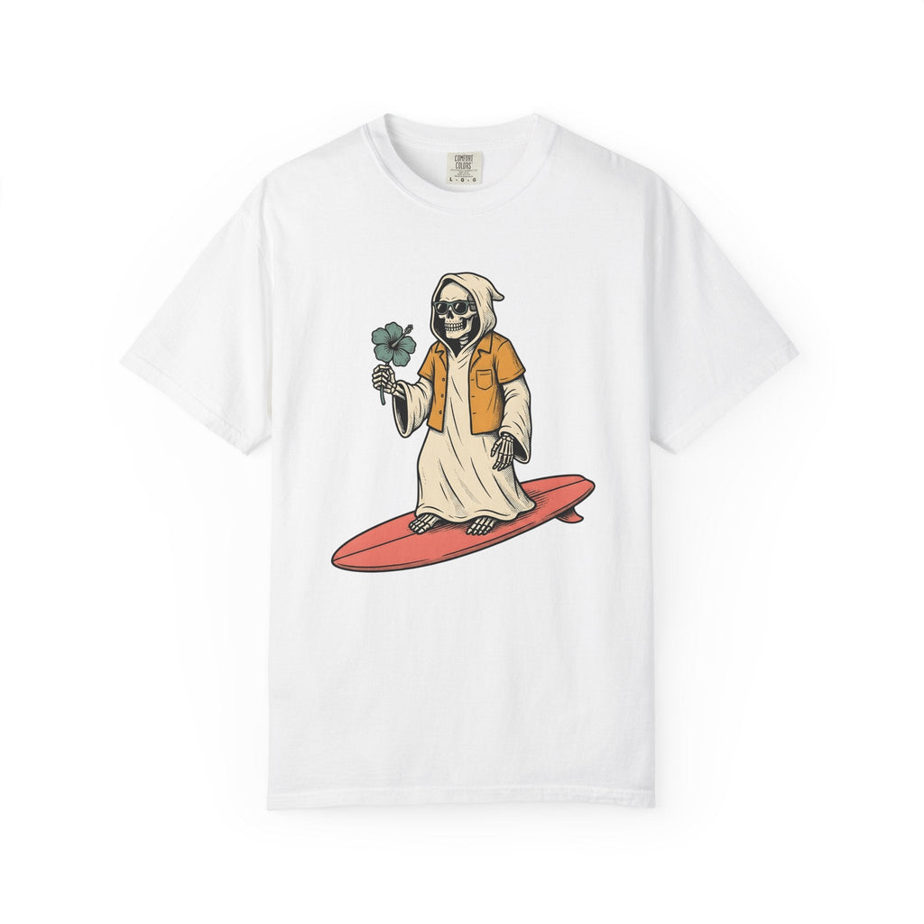 Skeleton Surfer Shirt Surfing Halloween Gift Women Tattoo product image 1