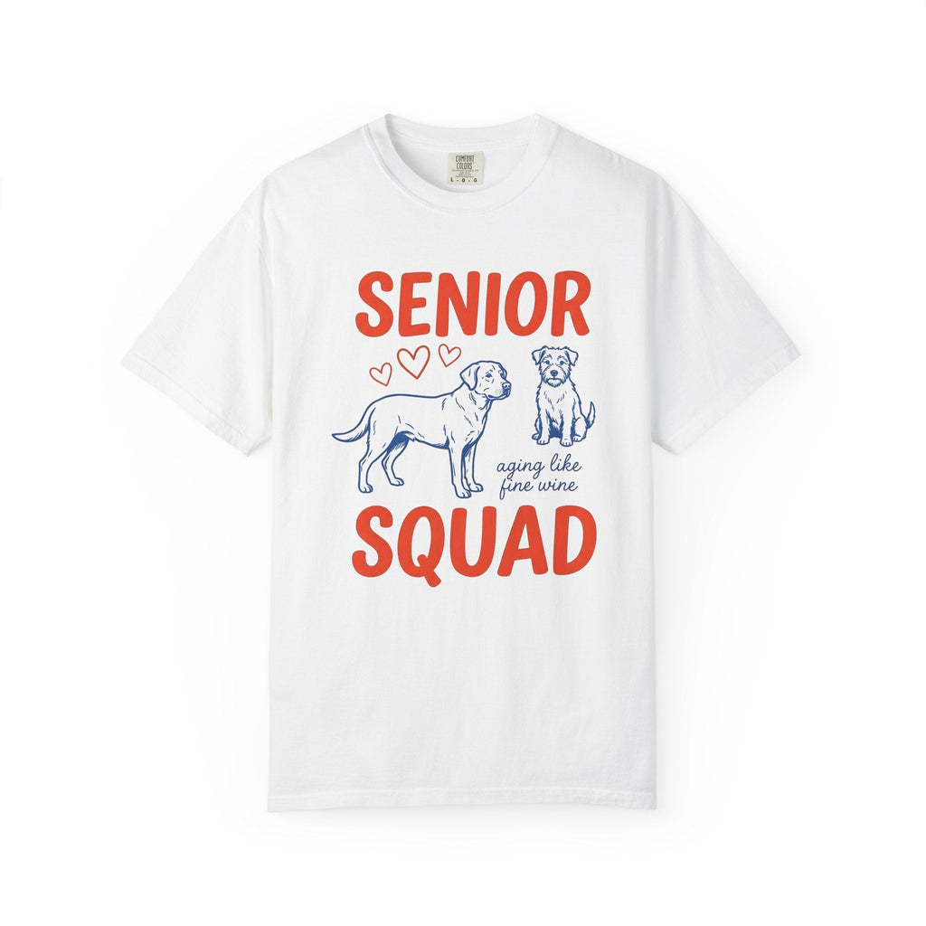 Senior Pups Shirt Dog Shelter Gift Women Cartoon Tee Puppy product image 1