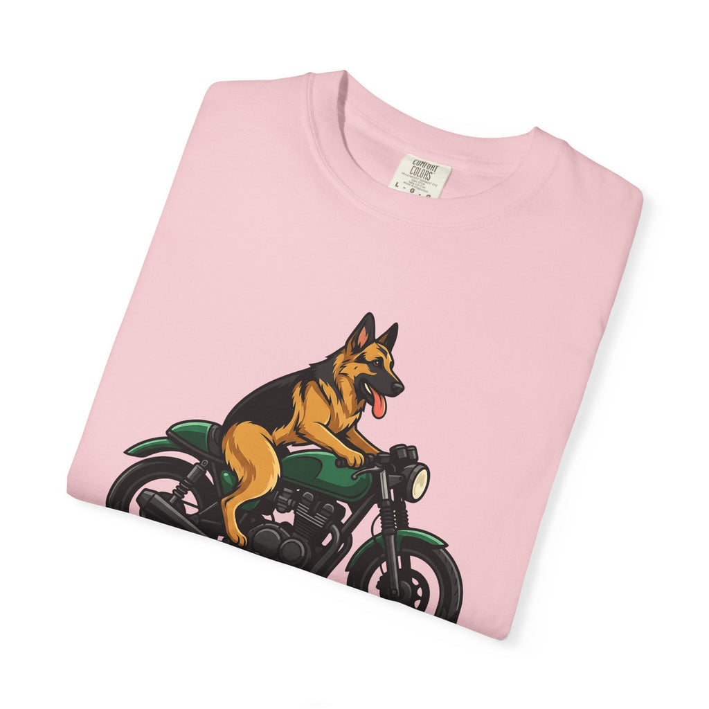 German Shepherd Motorcycle Shirt Dog Biker Gear Unisex Gift product image 11